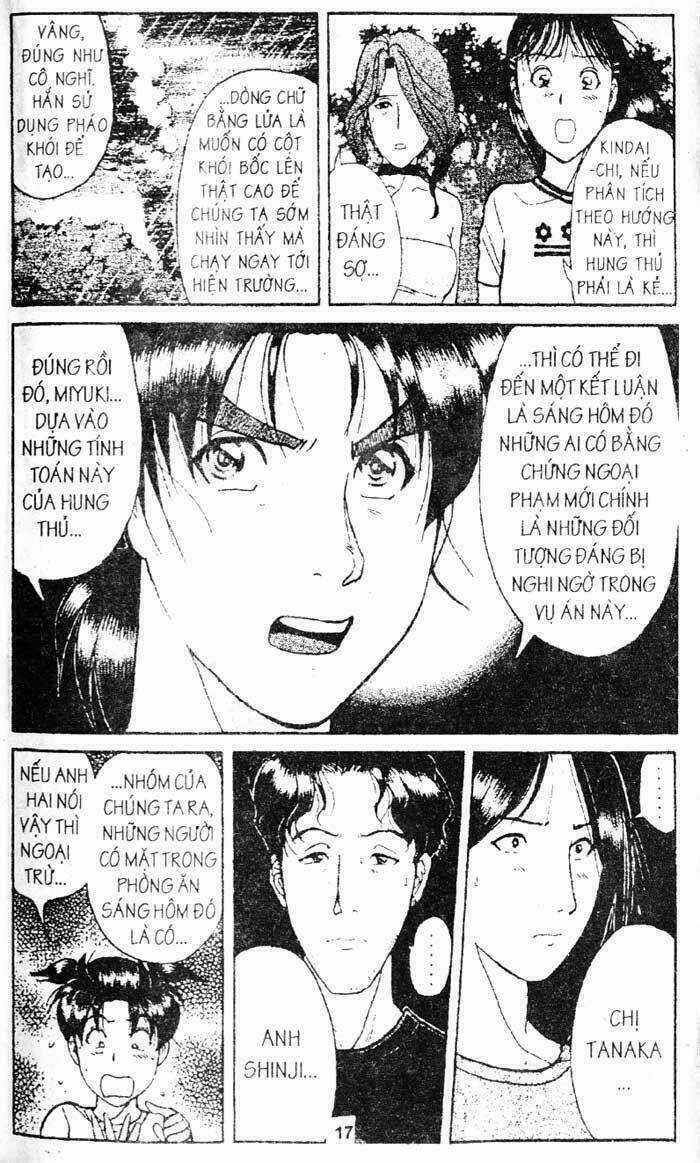 Thám Tử Kindaichi Chapter 149 trang 18