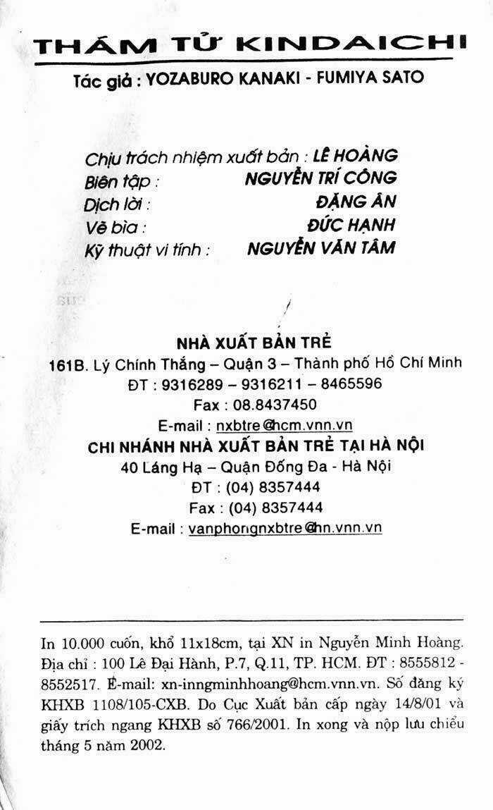 Thám Tử Kindaichi Chapter 149 trang 3