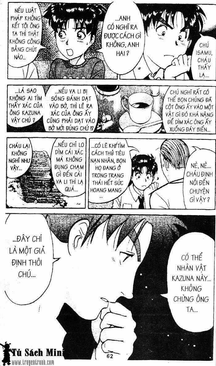 Thám Tử Kindaichi Chapter 150 trang 19