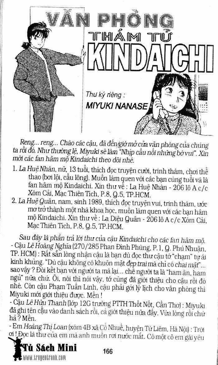 Thám Tử Kindaichi Chapter 152 trang 38