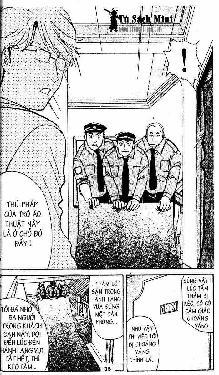 Thám Tử Kindaichi Chapter 153 trang 35
