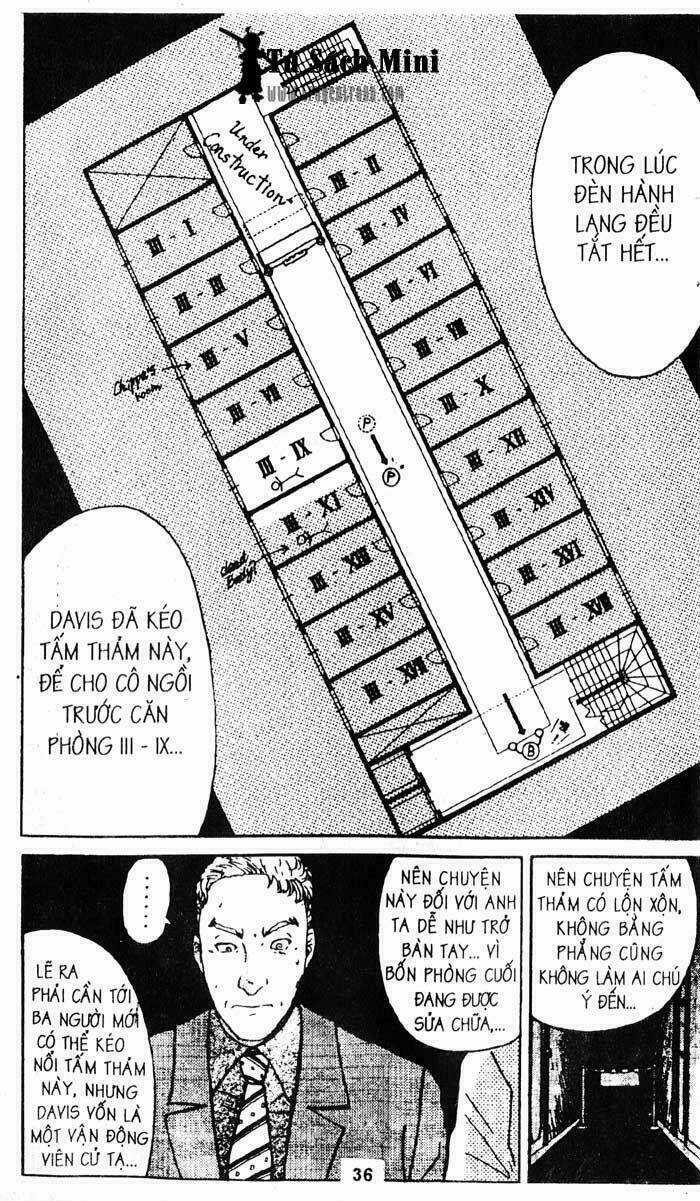 Thám Tử Kindaichi Chapter 153 trang 36