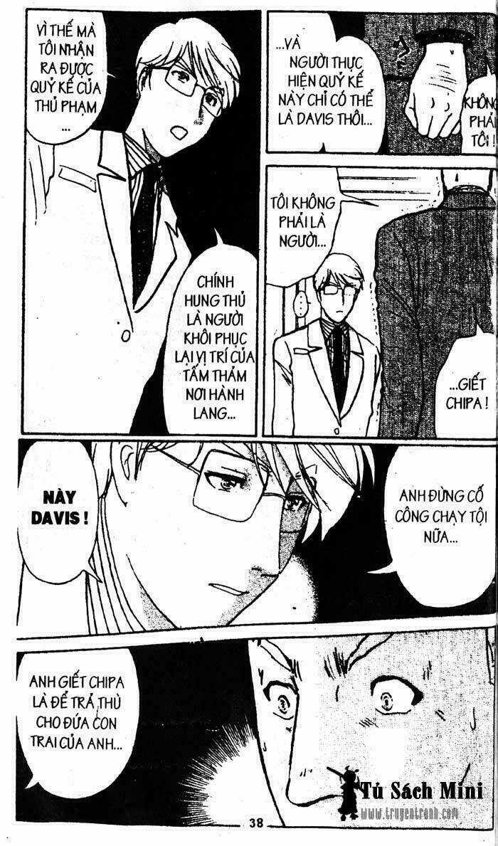 Thám Tử Kindaichi Chapter 153 trang 38