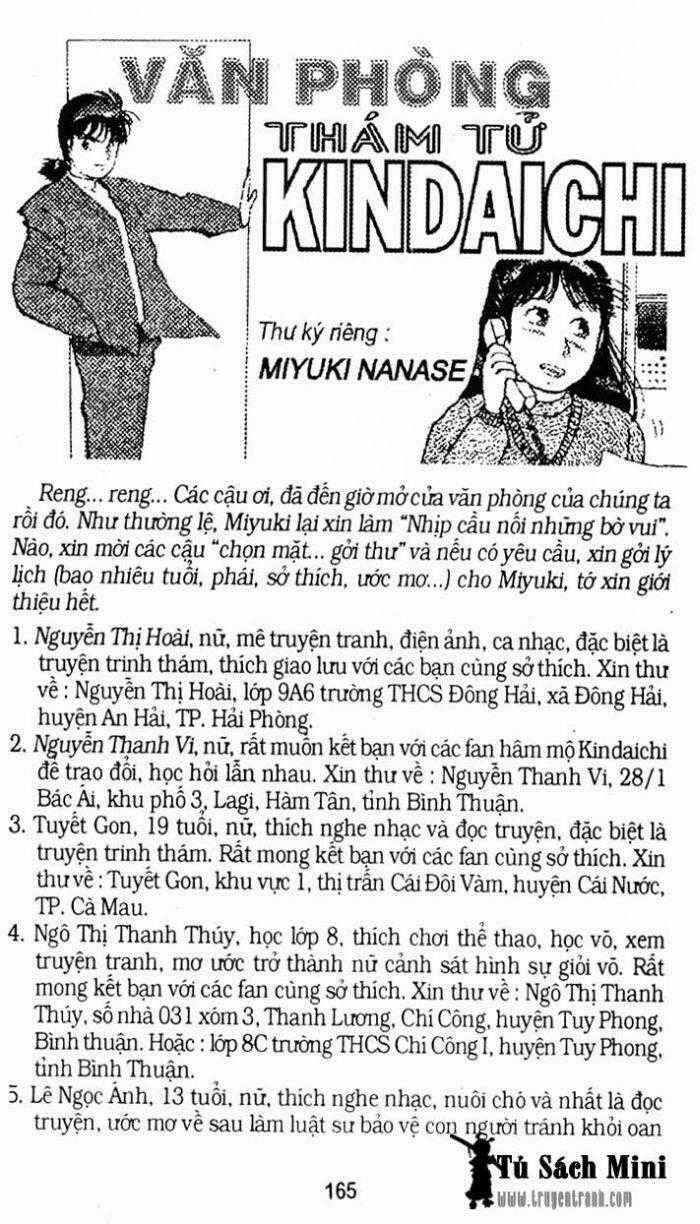 Thám Tử Kindaichi Chapter 156 trang 36