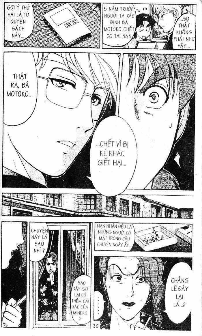 Thám Tử Kindaichi Chapter 157 trang 36