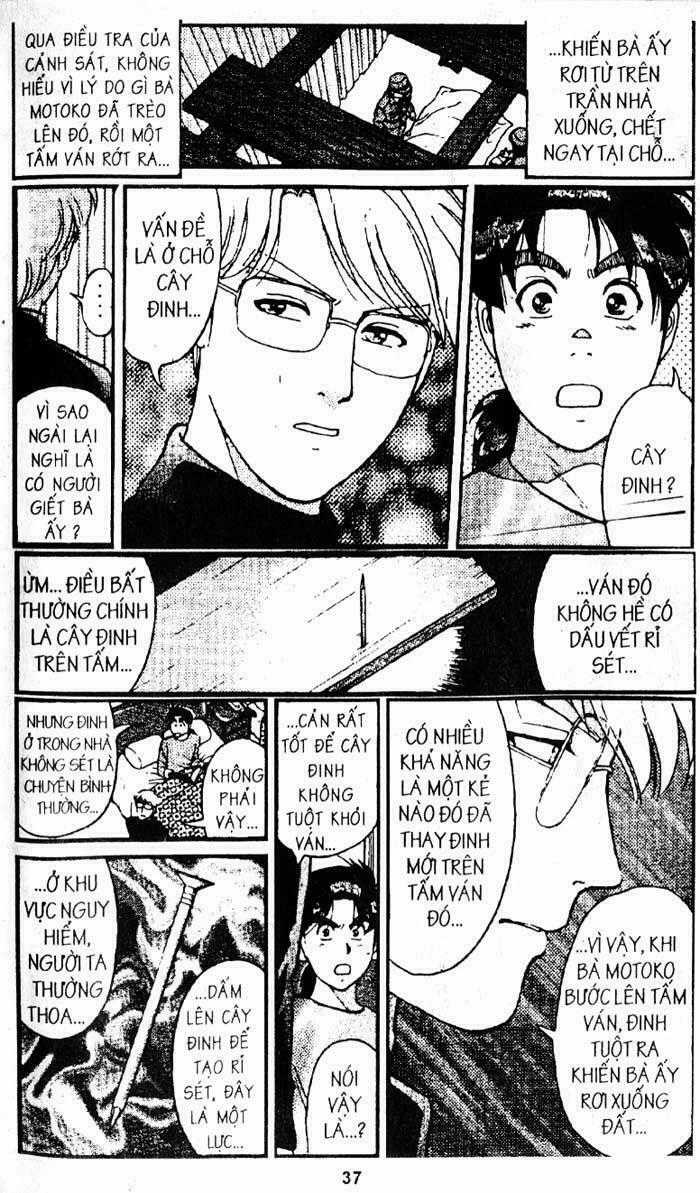 Thám Tử Kindaichi Chapter 157 trang 38