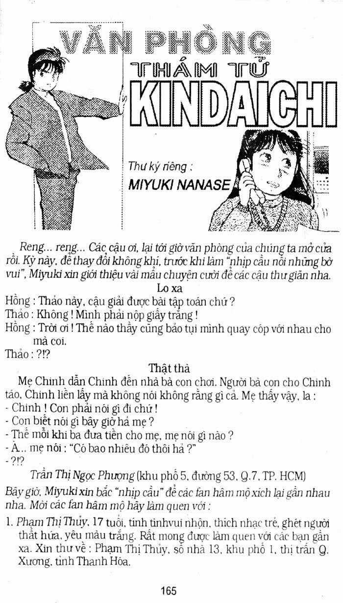 Thám Tử Kindaichi Chapter 160 trang 37