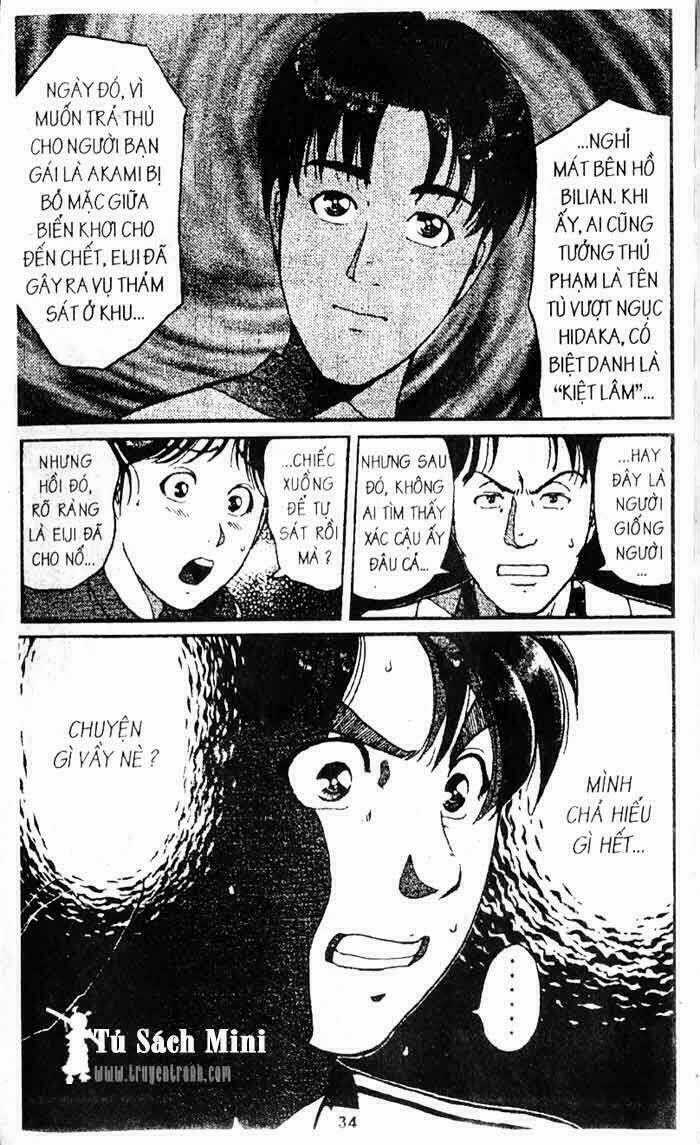 Thám Tử Kindaichi Chapter 161 trang 34