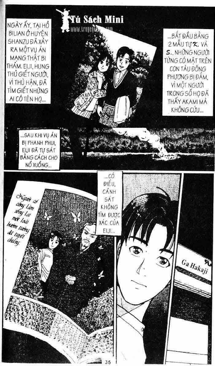 Thám Tử Kindaichi Chapter 161 trang 35