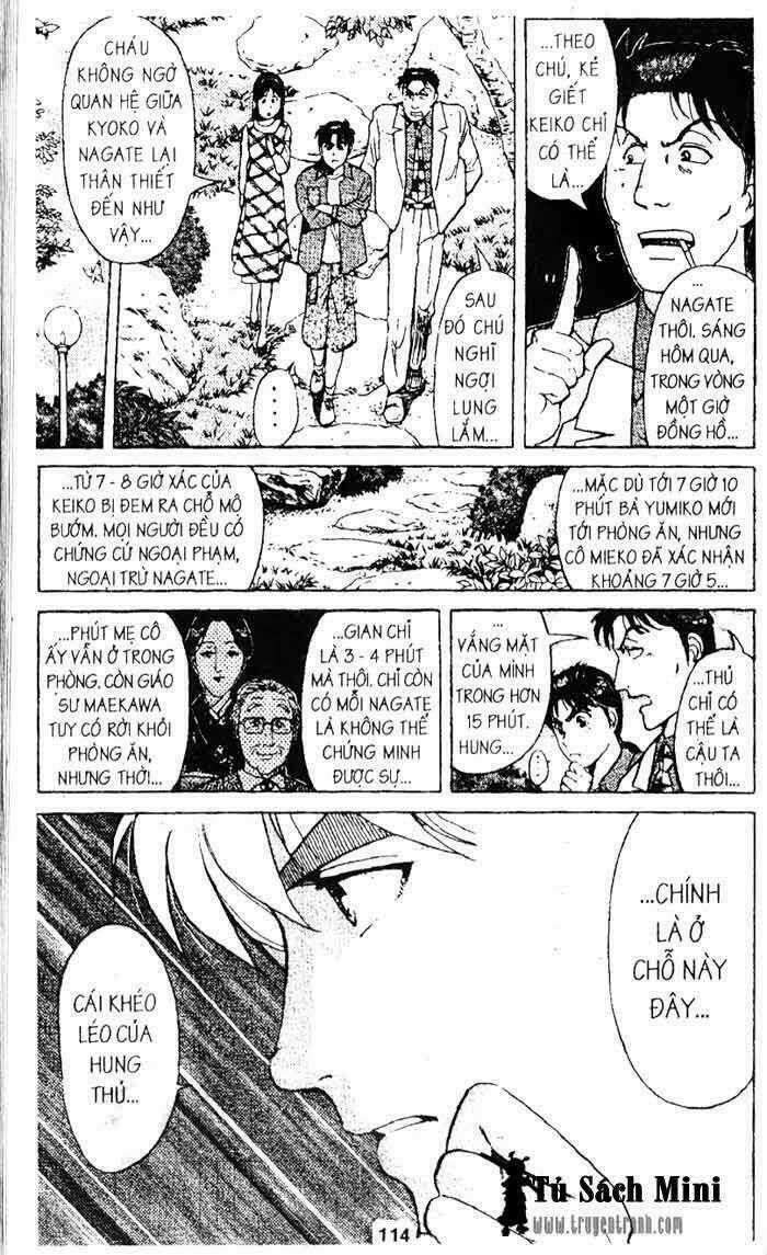 Thám Tử Kindaichi Chapter 163 trang 29