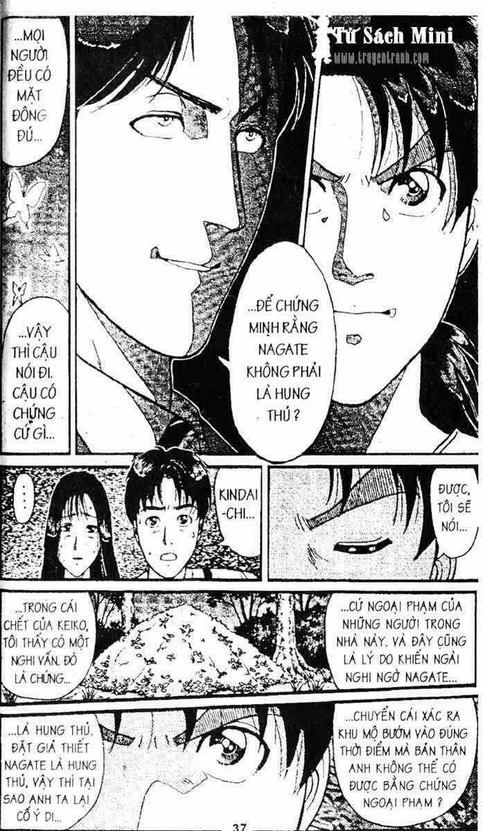 Thám Tử Kindaichi Chapter 165 trang 38