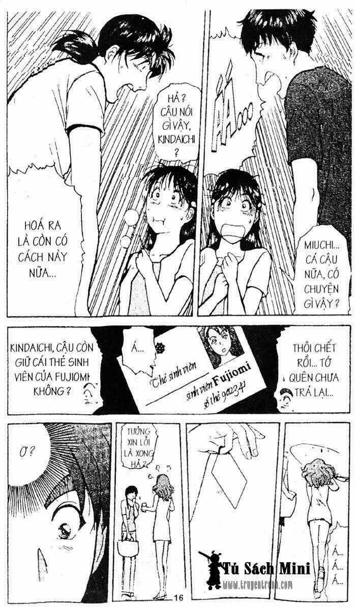 Thám Tử Kindaichi Chapter 169 trang 17