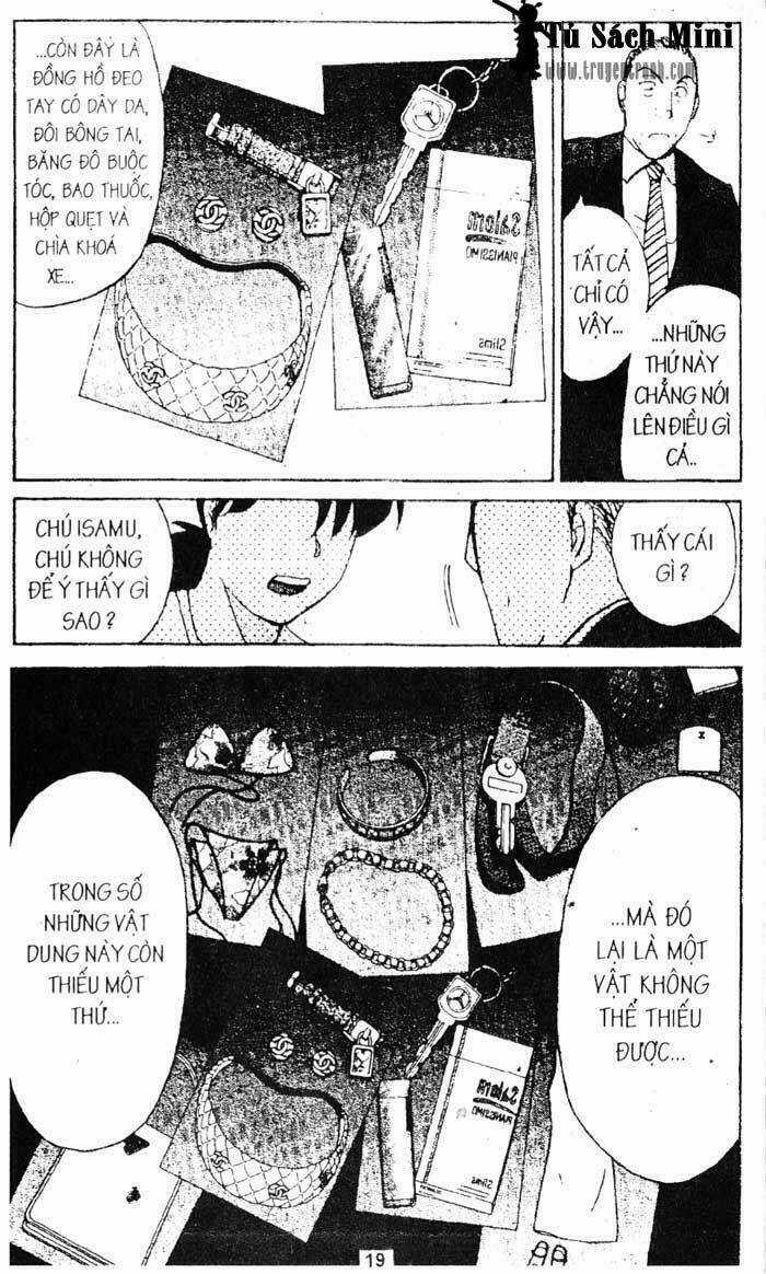 Thám Tử Kindaichi Chapter 169 trang 20