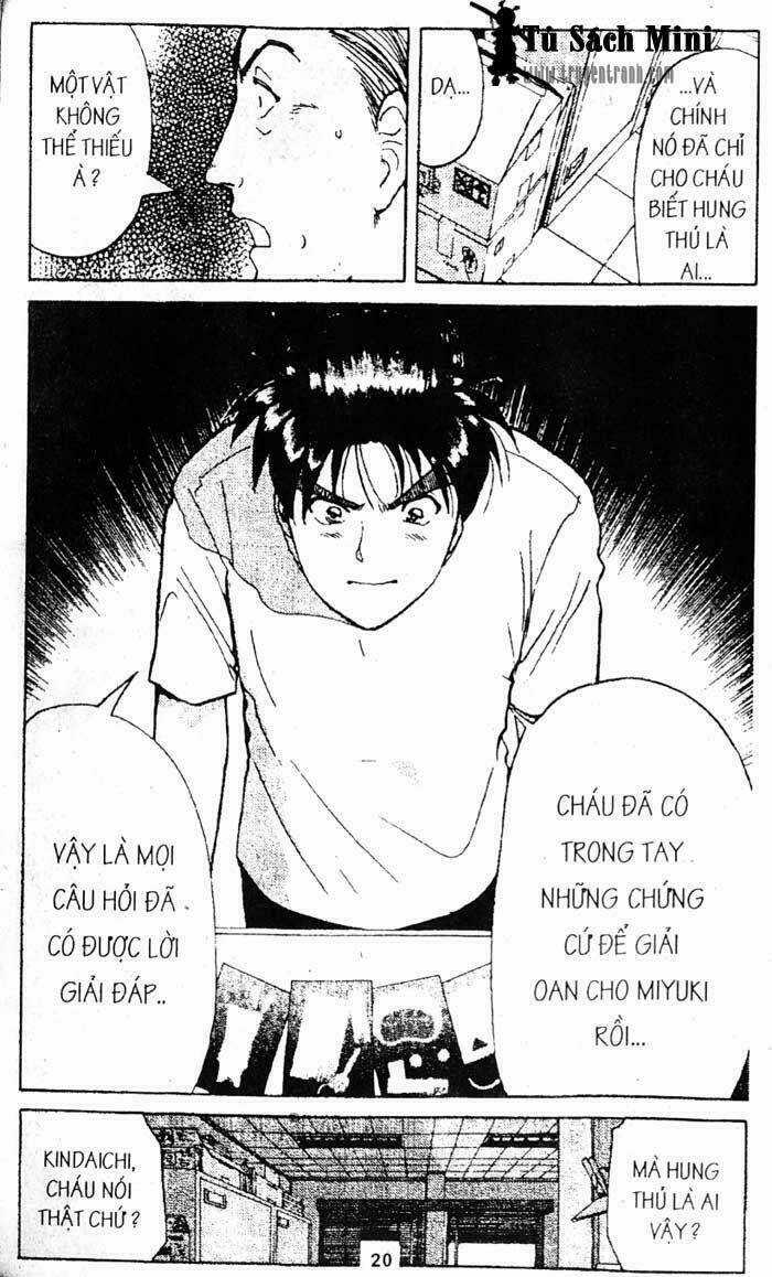 Thám Tử Kindaichi Chapter 169 trang 21