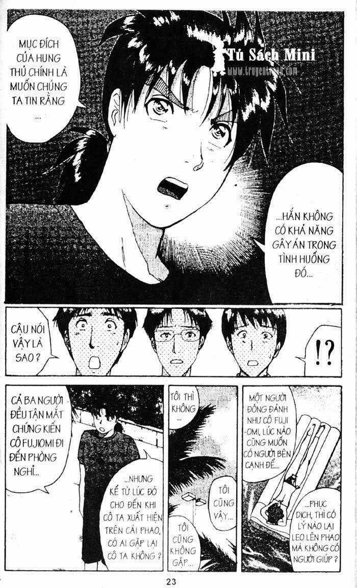 Thám Tử Kindaichi Chapter 169 trang 24