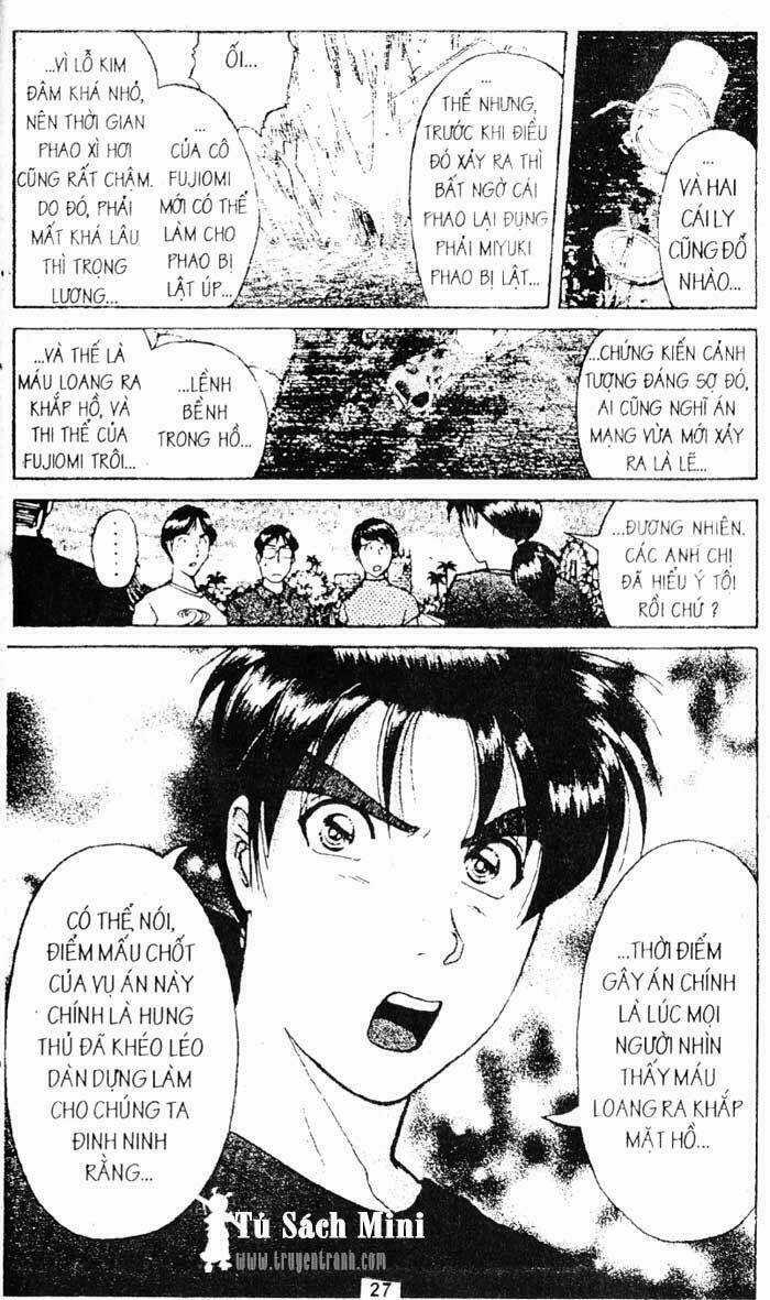 Thám Tử Kindaichi Chapter 169 trang 28