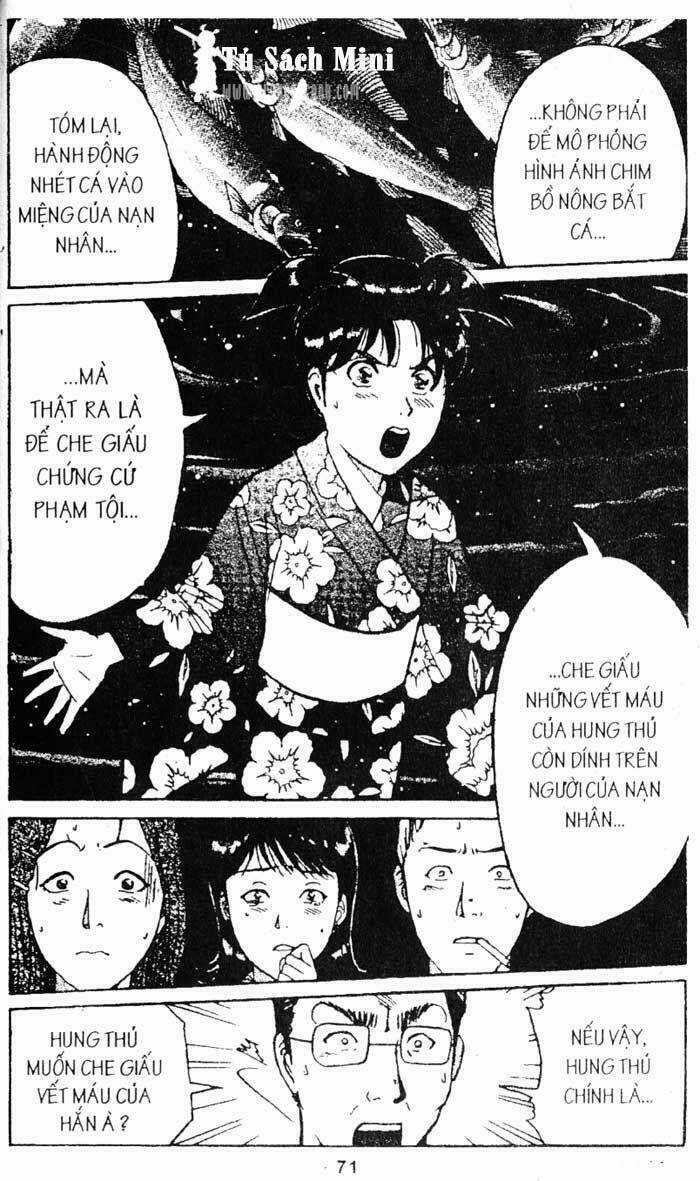 Thám Tử Kindaichi Chapter 170 trang 29