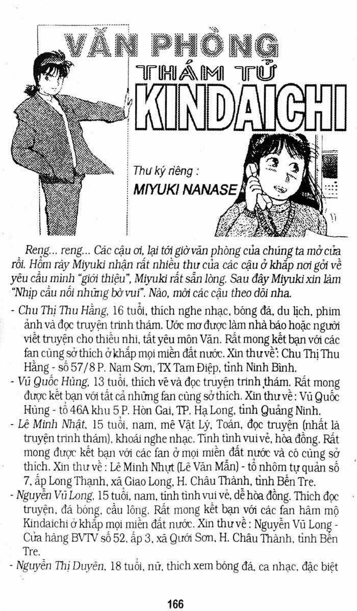 Thám Tử Kindaichi Chapter 172 trang 38