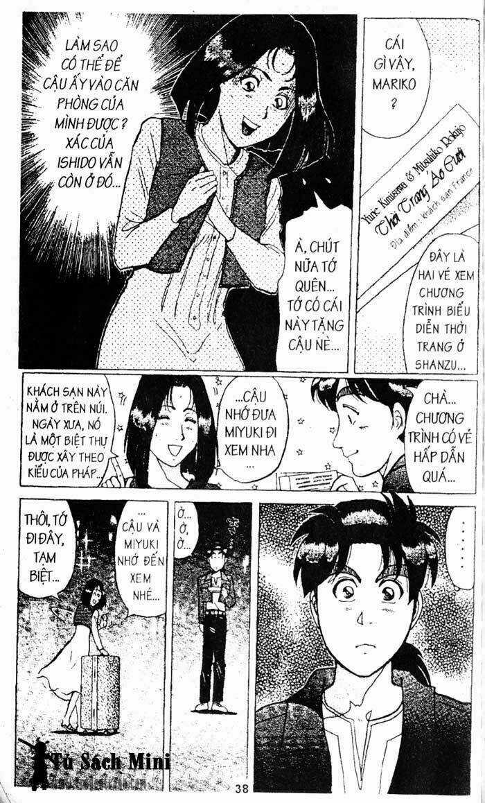 Thám Tử Kindaichi Chapter 173 trang 38