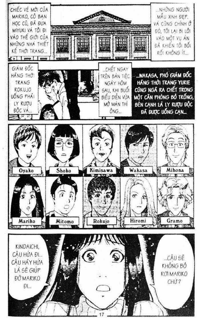 Thám Tử Kindaichi Chapter 177 trang 17