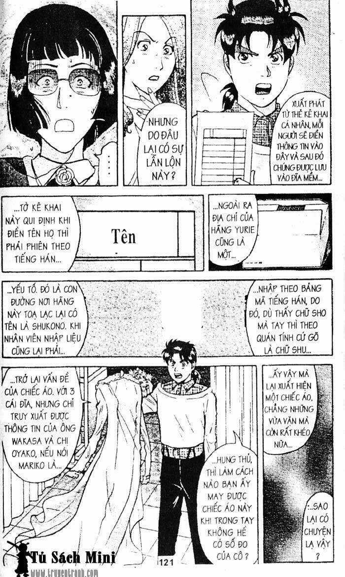 Thám Tử Kindaichi Chapter 179 trang 36