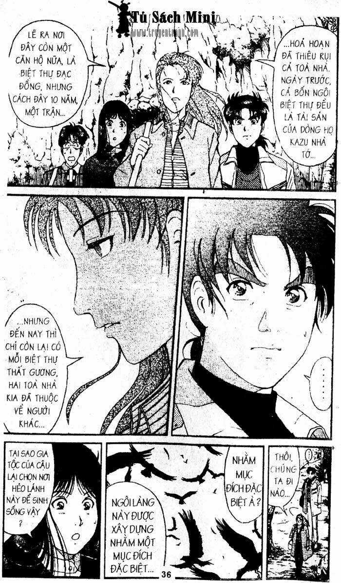 Thám Tử Kindaichi Chapter 181 trang 36
