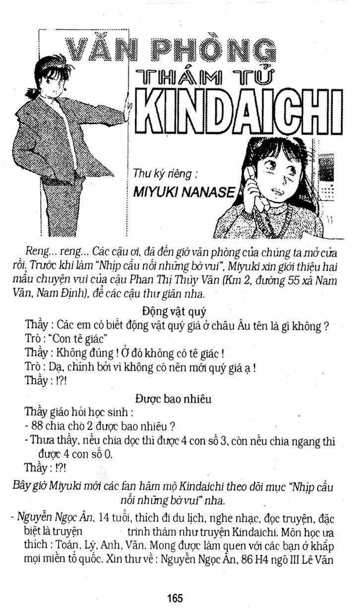 Thám Tử Kindaichi Chapter 184 trang 37