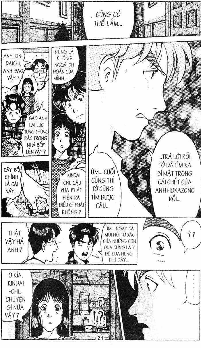 Thám Tử Kindaichi Chapter 185 trang 22