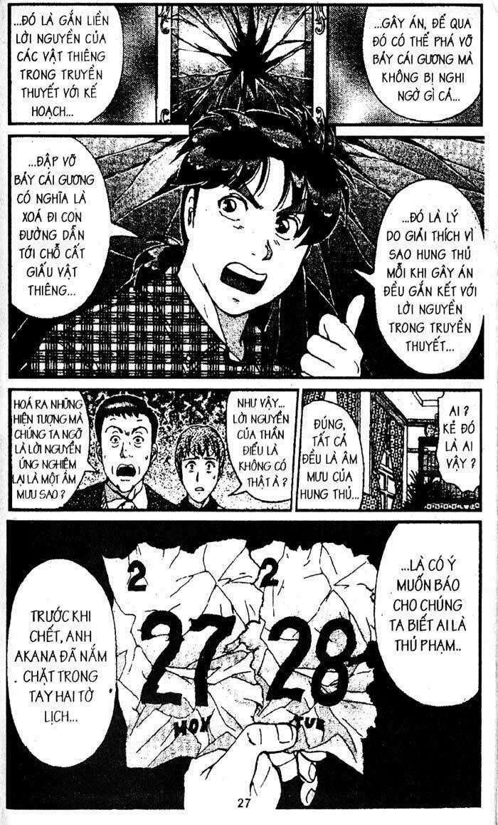 Thám Tử Kindaichi Chapter 185 trang 28