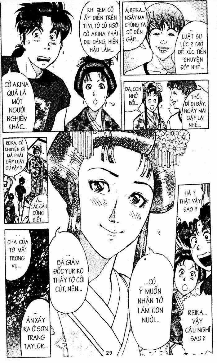 Thám Tử Kindaichi Chapter 189 trang 29