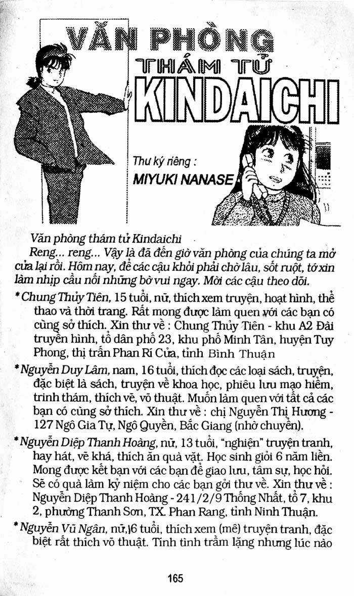 Thám Tử Kindaichi Chapter 192 trang 36