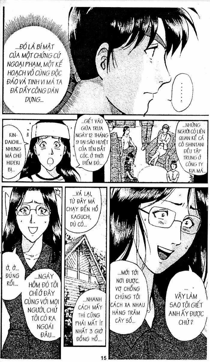 Thám Tử Kindaichi Chapter 193 trang 16