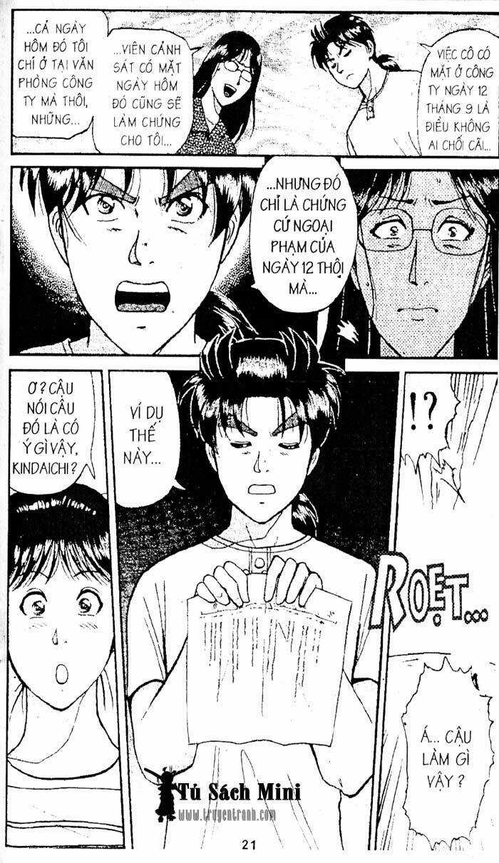 Thám Tử Kindaichi Chapter 193 trang 22