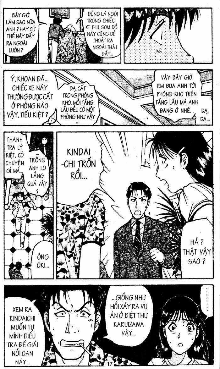 Thám Tử Kindaichi Chapter 197 trang 18