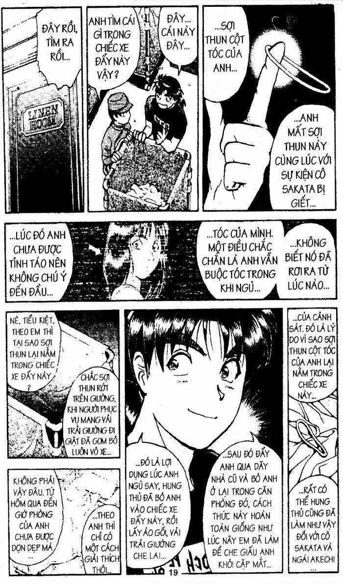 Thám Tử Kindaichi Chapter 197 trang 20