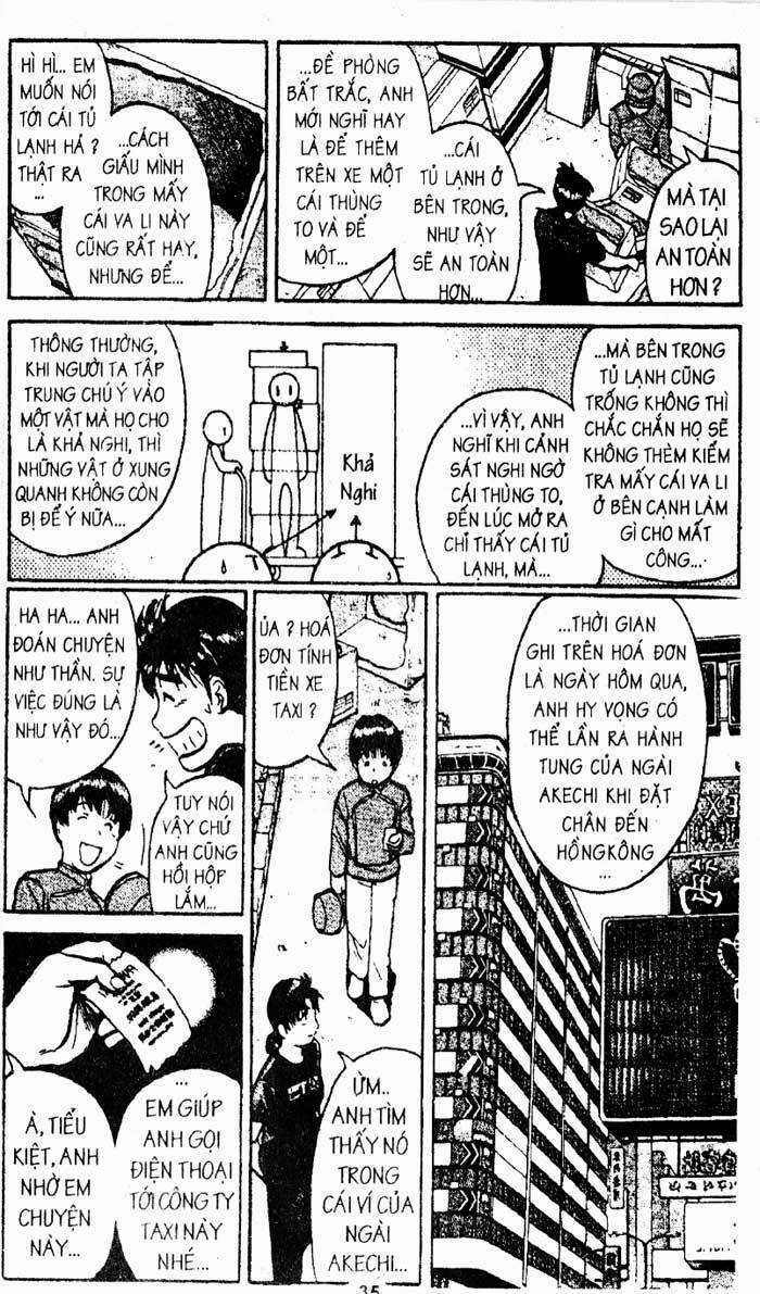 Thám Tử Kindaichi Chapter 197 trang 35