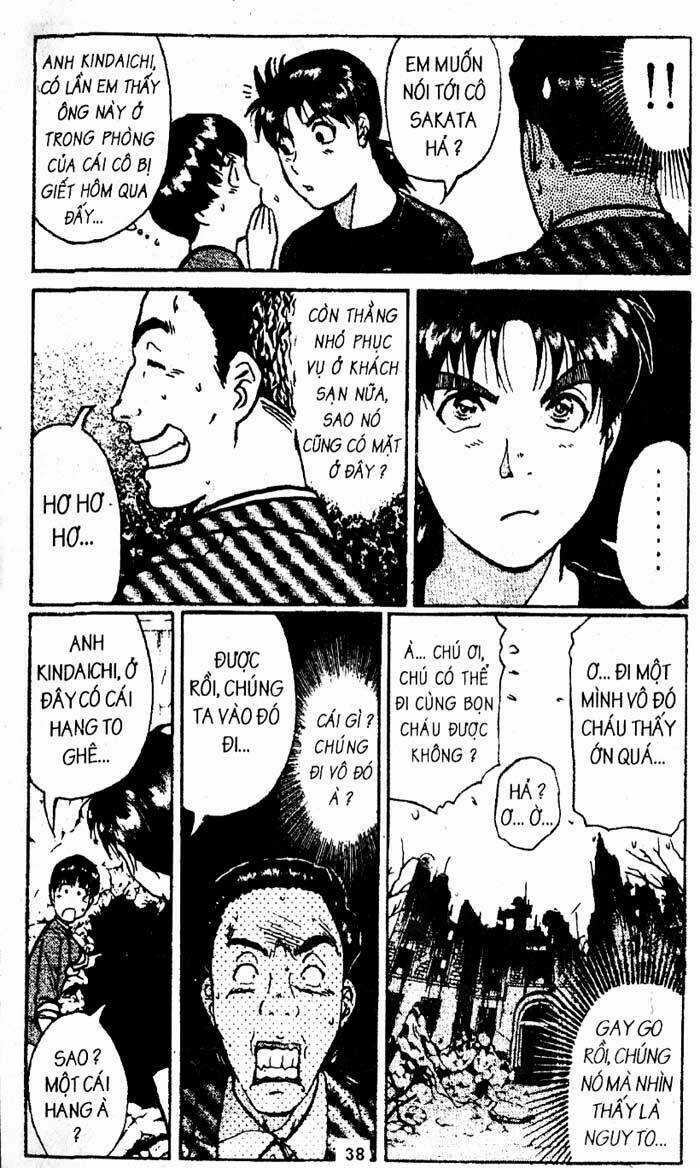 Thám Tử Kindaichi Chapter 197 trang 38