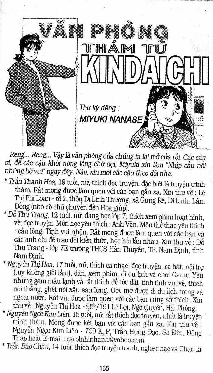 Thám Tử Kindaichi Chapter 200 trang 36