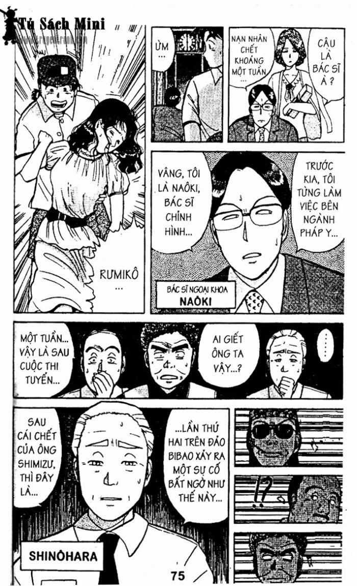Thám Tử Kindaichi Chapter 22.2 trang 1