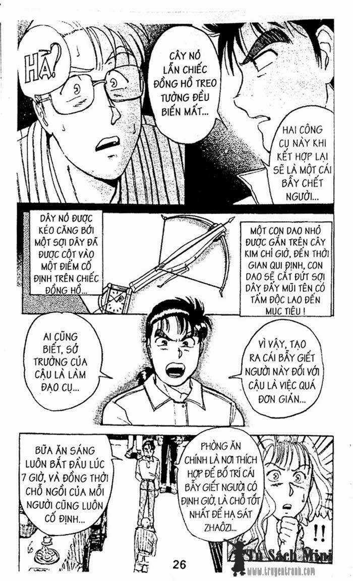 Thám Tử Kindaichi Chapter 5 trang 27