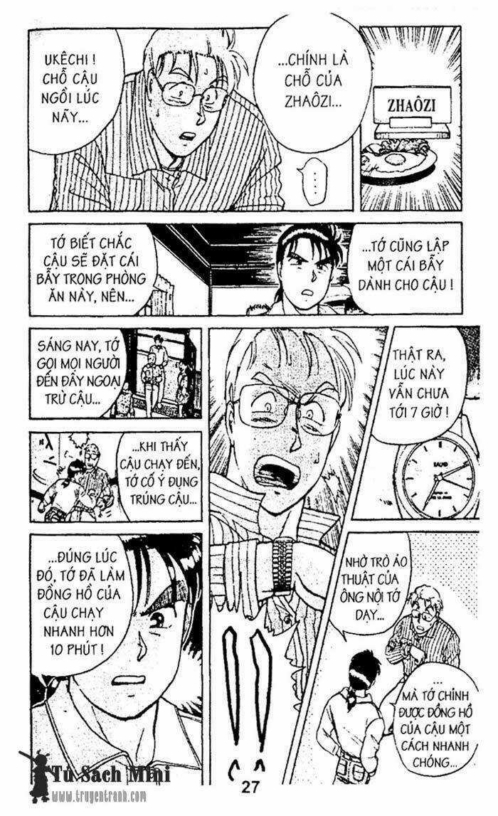Thám Tử Kindaichi Chapter 5 trang 28