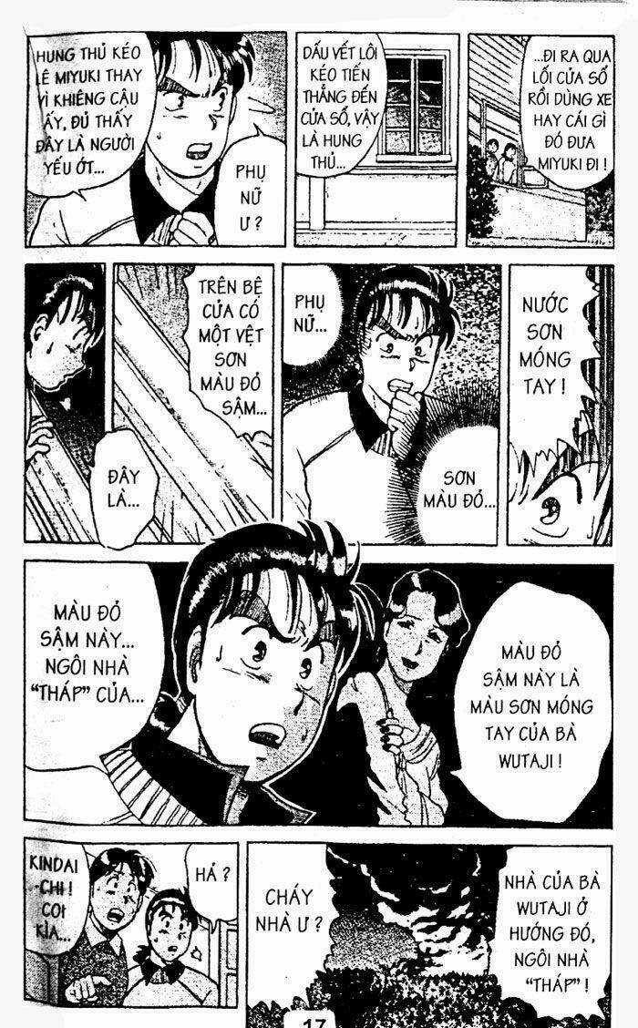 Thám Tử Kindaichi Chapter 9 trang 18