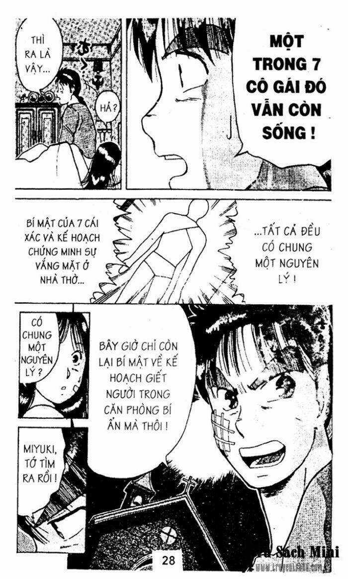 Thám Tử Kindaichi Chapter 9 trang 29