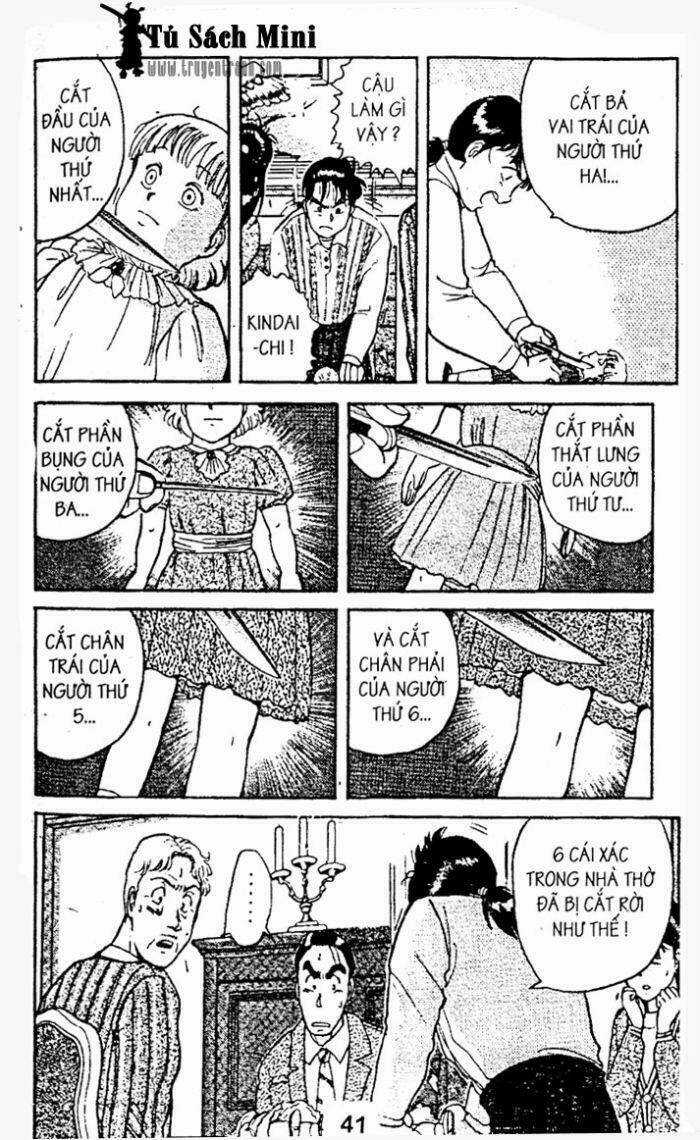 Thám Tử Kindaichi Chapter 9 trang 42