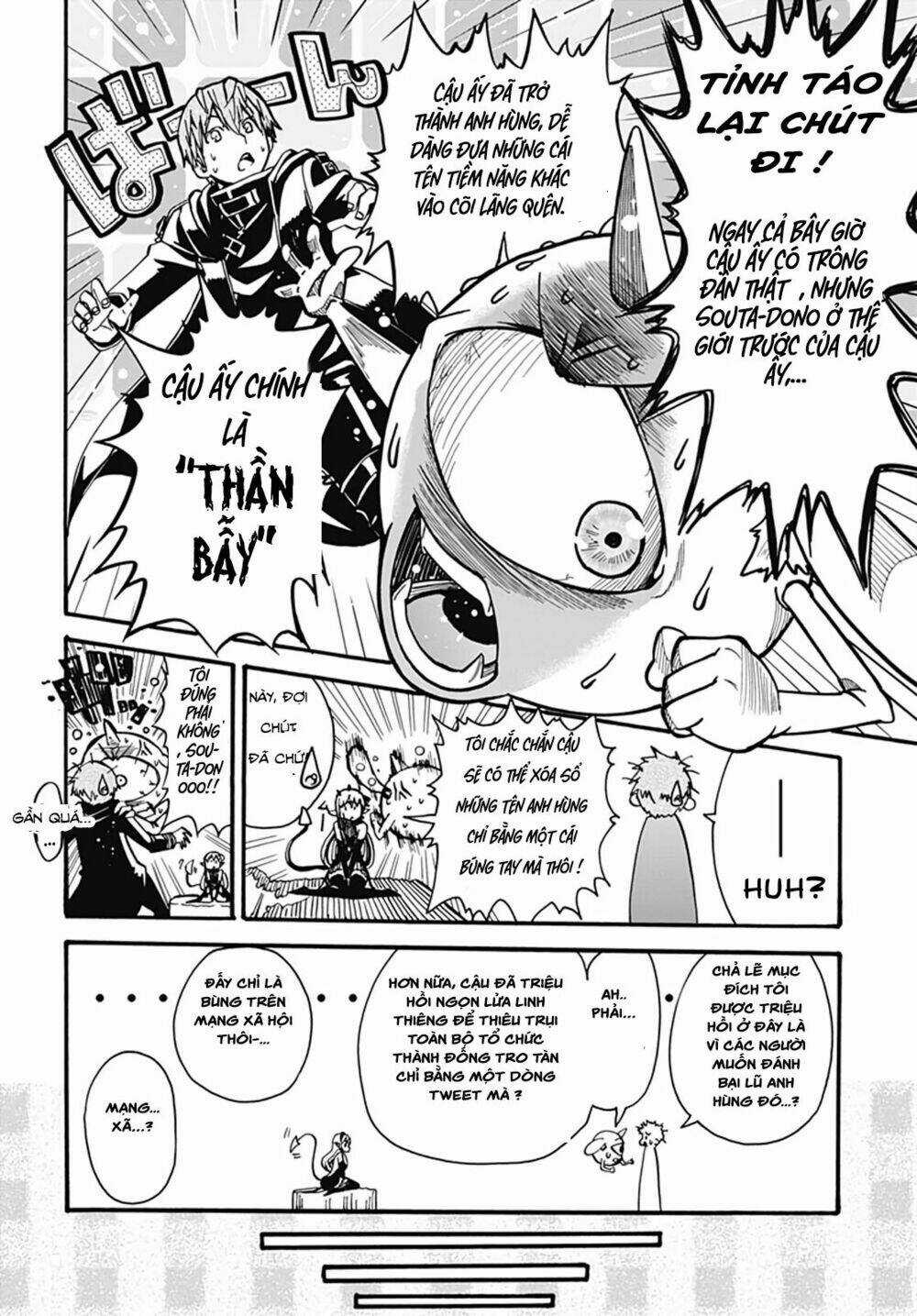 Thần Bẫy Được Triệu Hồi Sang Dị Giới: Kẻ Săn Anh Hùng Chapter 1 trang 28