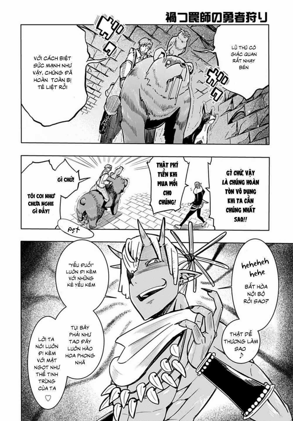 Thần Bẫy Được Triệu Hồi Sang Dị Giới: Kẻ Săn Anh Hùng Chapter 9 trang 34