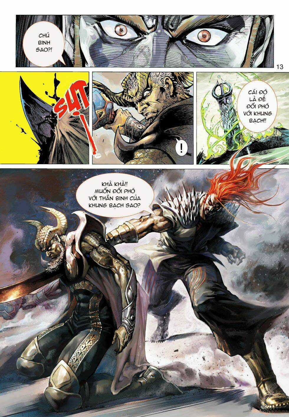 Thần Binh 4 Chapter 1 trang 12