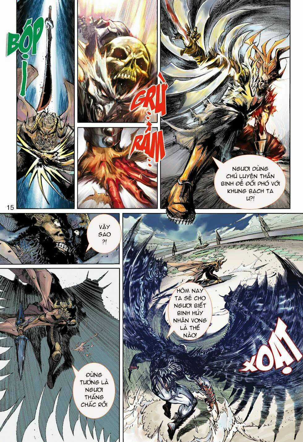 Thần Binh 4 Chapter 1 trang 14