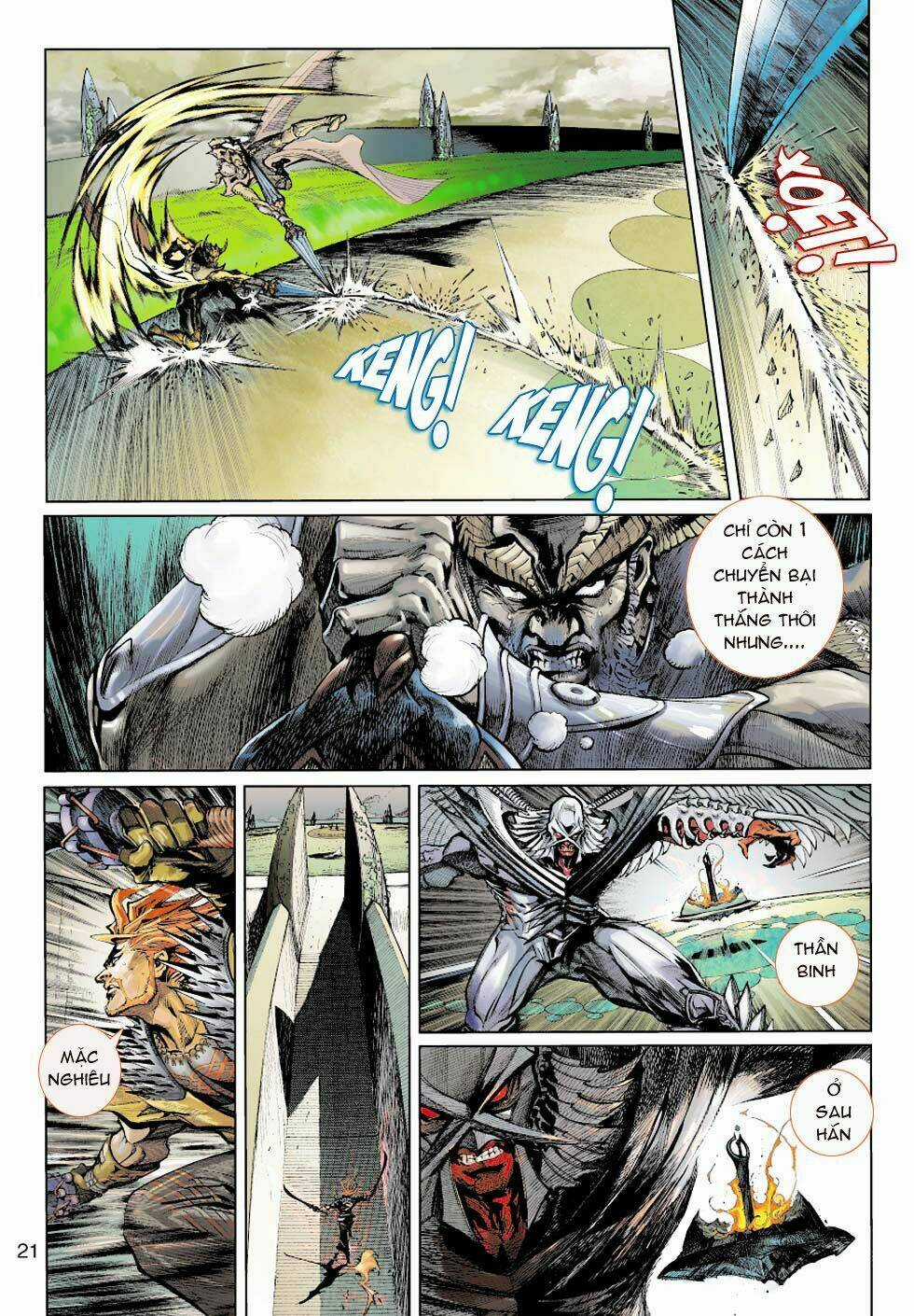 Thần Binh 4 Chapter 1 trang 19