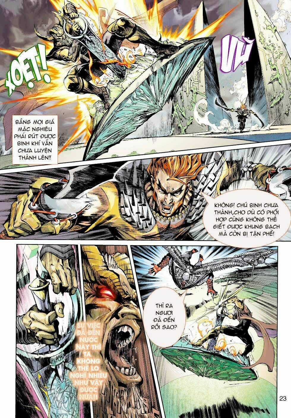 Thần Binh 4 Chapter 1 trang 21